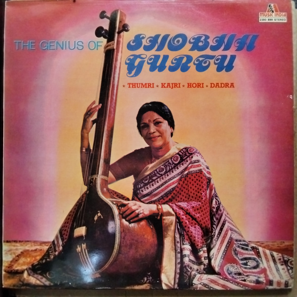 Shobha Gurtu  - The Genius Of Shoba Gurtu (Vinyl)