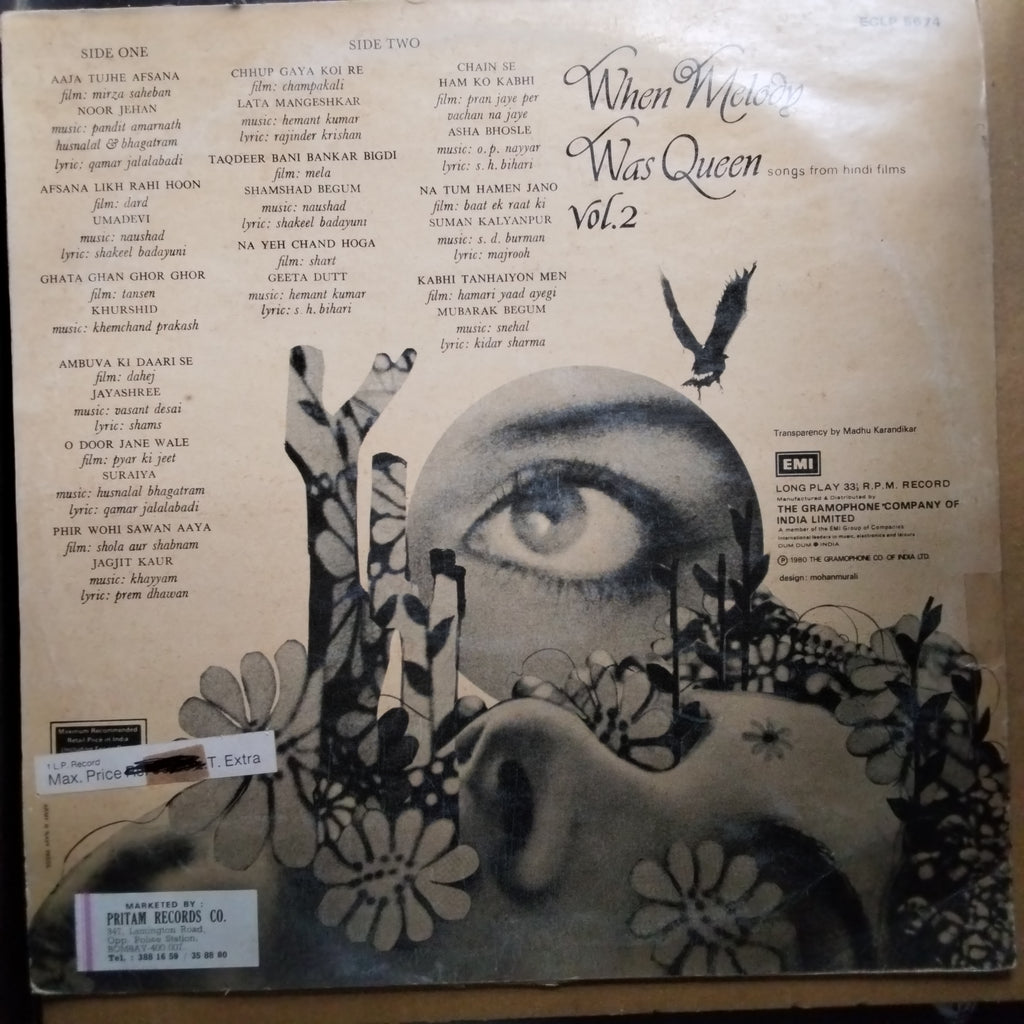 Various  - When Melody Was Queen, Vol.2 (Vinyl)