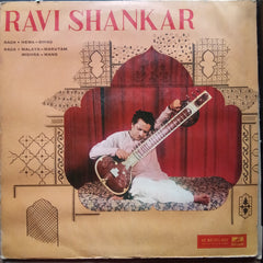 Ravi Shankar - Raga Hema - Bihag, Raga Malaya - Marutam & Mishra - Mand (Vinyl)