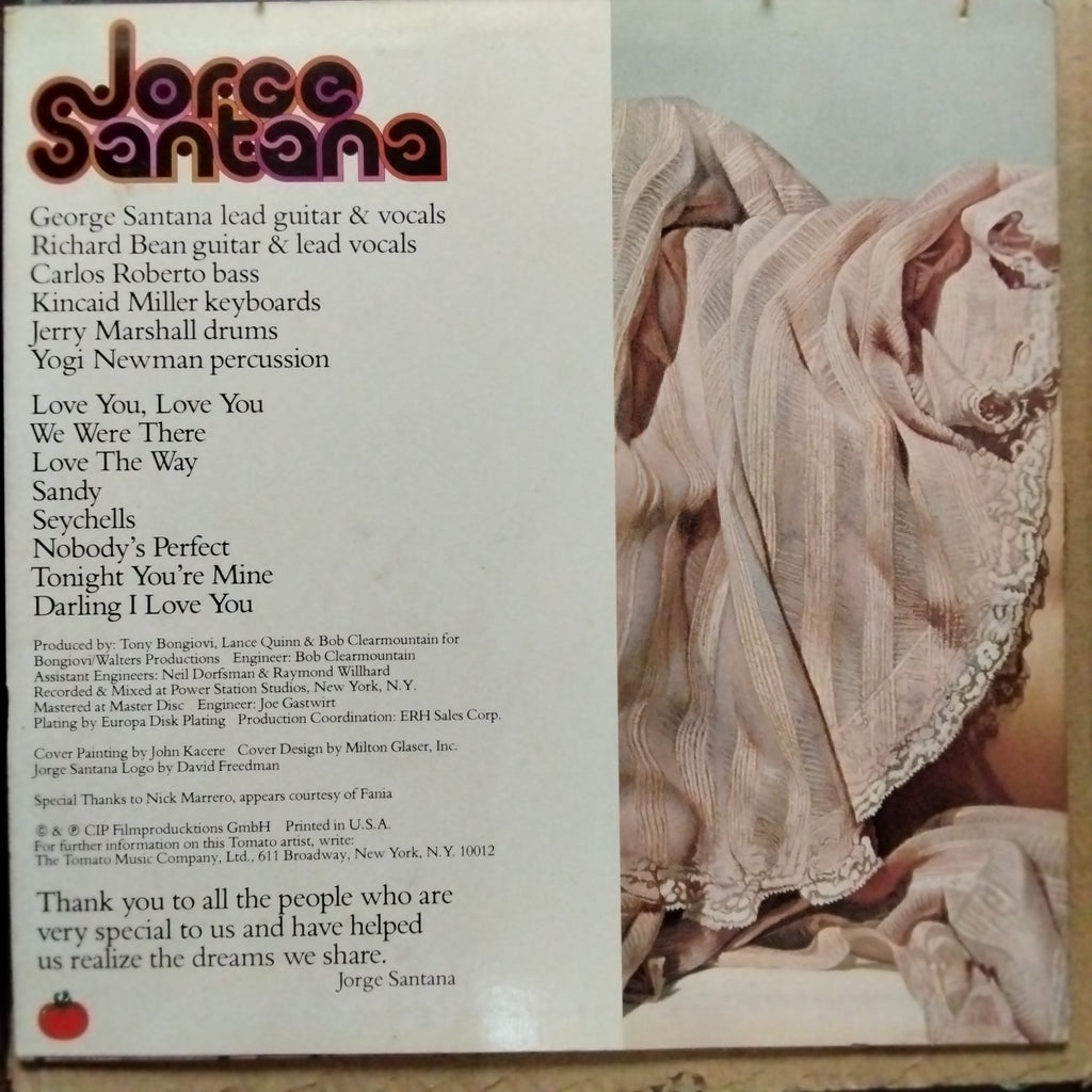 Jorge Santana - Jorge Santana (Vinyl)