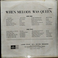 Various - When Melody Was Queen (Vinyl)