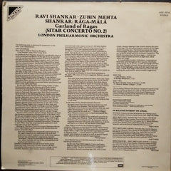 Ravi Shankar And Zubin Mehta And London Philharmonic Orchestra  - Raga Mala (Garland Of Ragas (Vinyl)