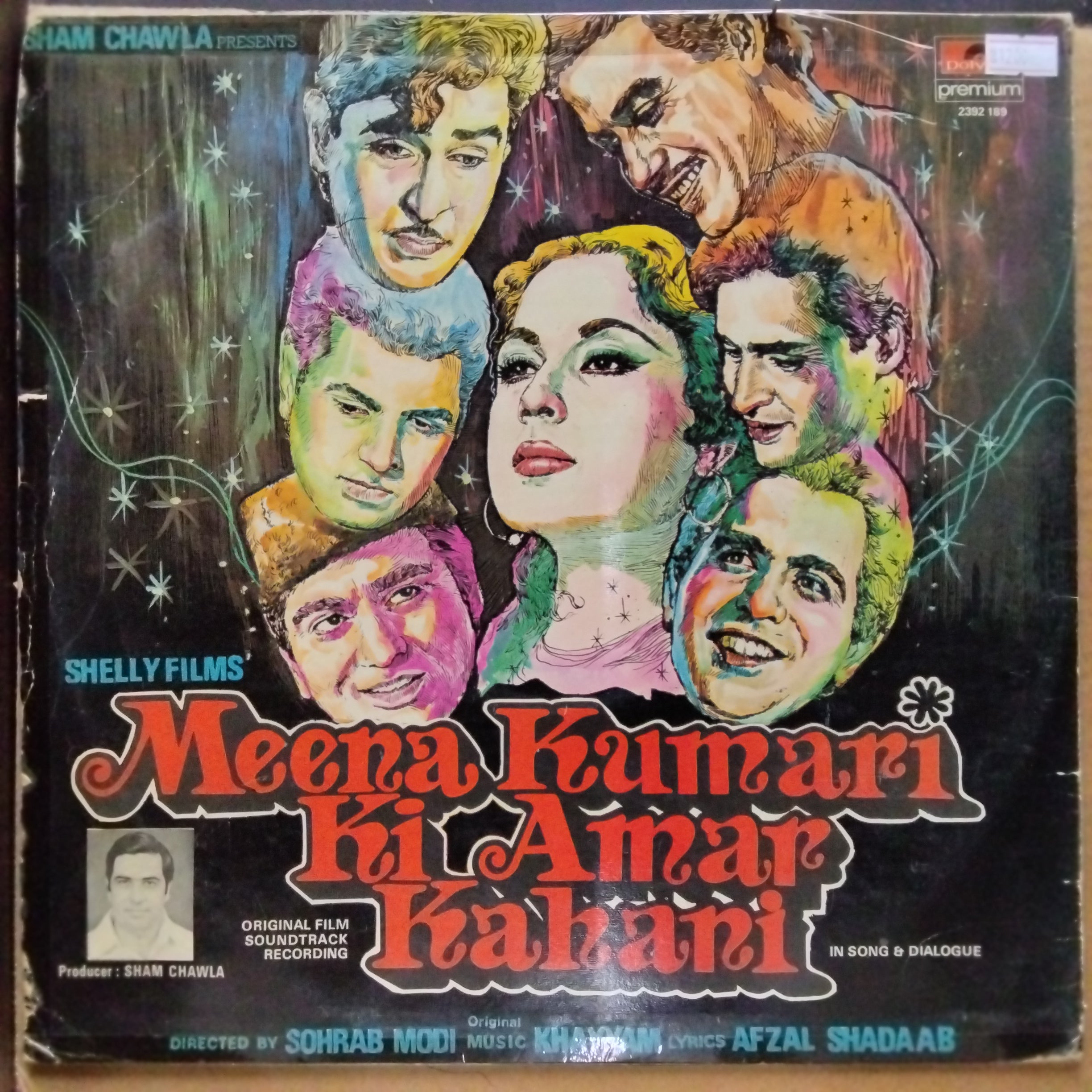 Khayyam, Afzal Shadaab  - Meena Kumari Ki Amar Kahani (Vinyl)