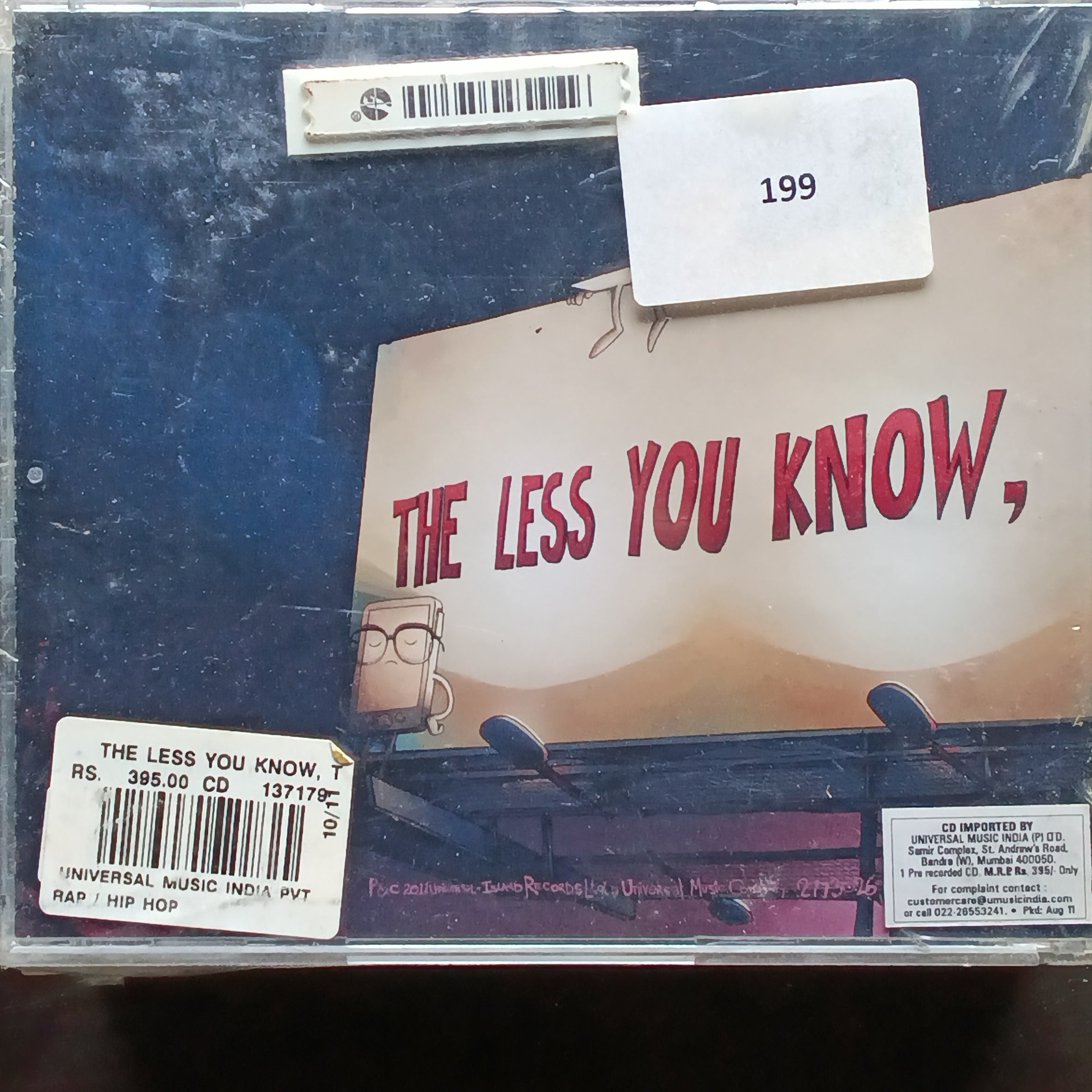 DJ Shadow - The Less You Know The Better (CD)