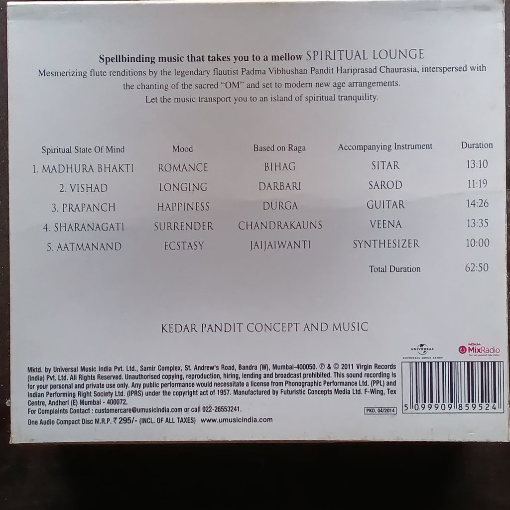 Hariprasad Chaurasia  - Spritual Lounge (CD)