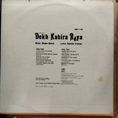 Madan Mohan  - Dekh Kabira Roya (Vinyl)