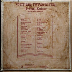 Hemant Kumar  - Vintage Favourites (Hemant Kumar Sings His Own Compositions) (Vinyl)