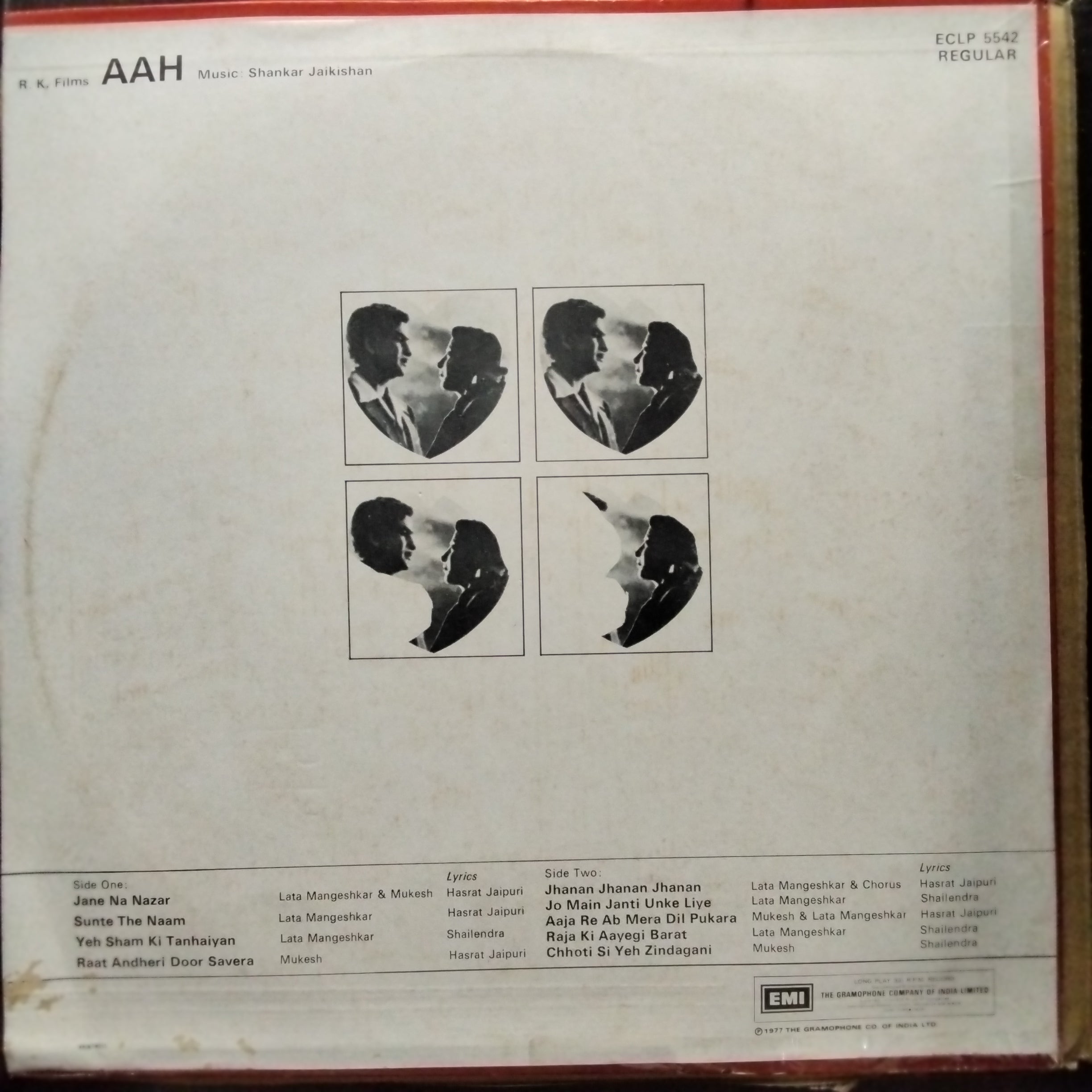 Shankar Jaikishan - Aah (Vinyl)