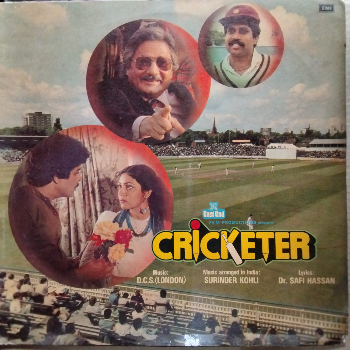 D.C.S. (London)*, Surinder Kohli, Dr. Safi Hassan* - Cricketer (Vinyl)