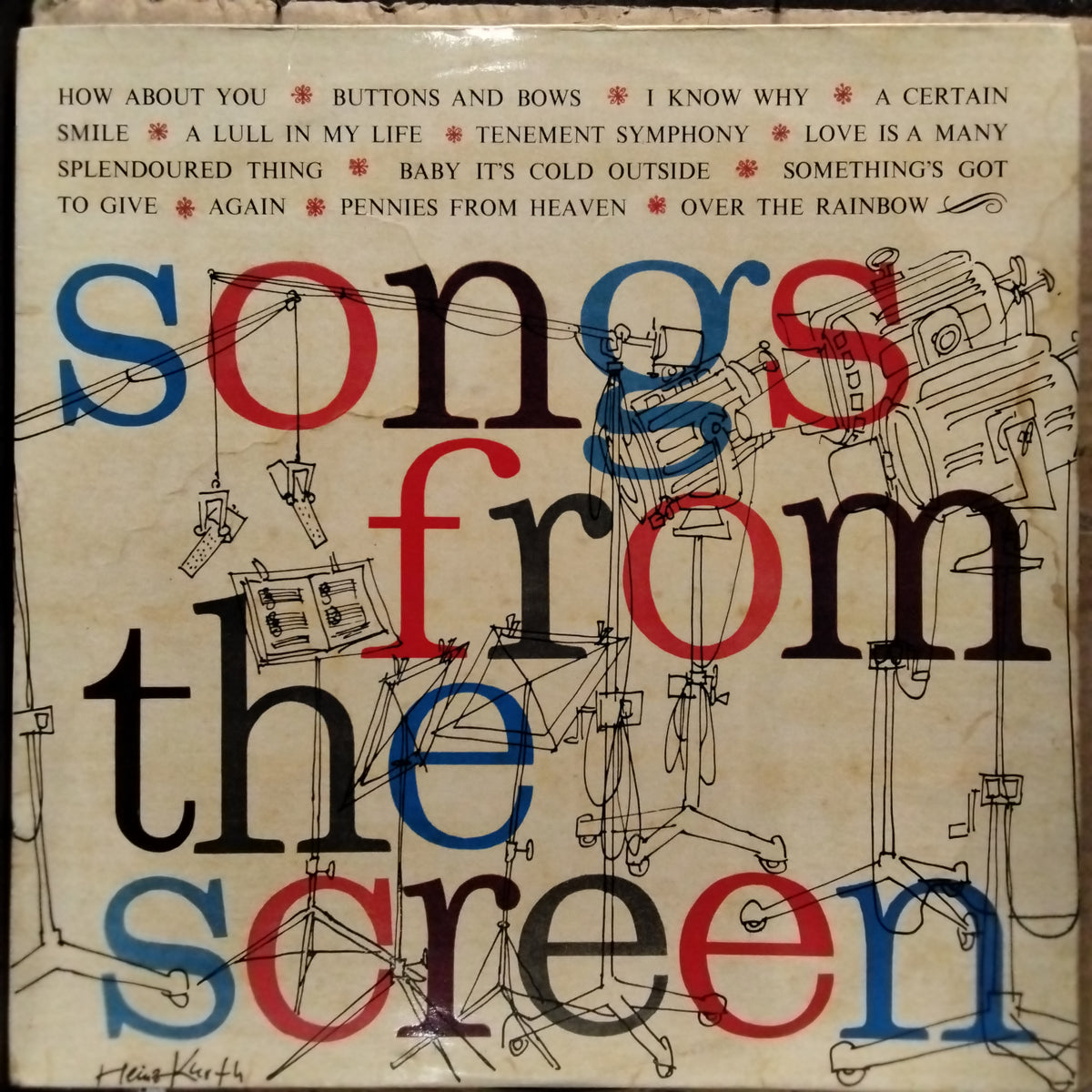 Bobby Richard  - Songs From The Screen  (Vinyl)