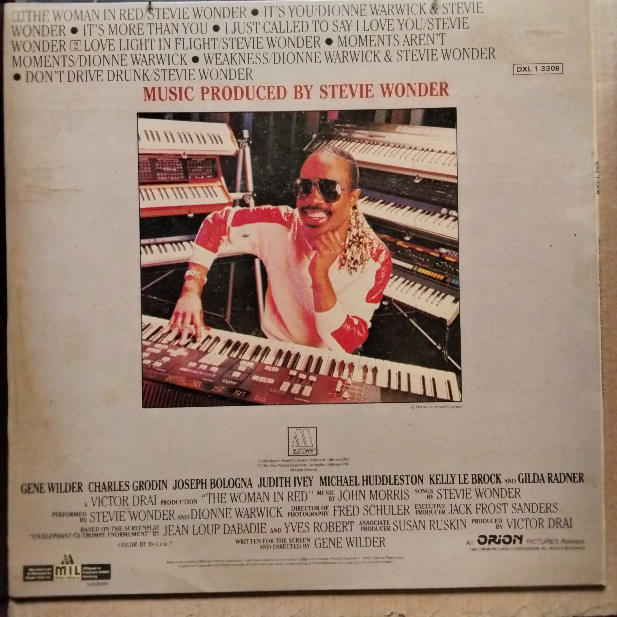 Stevie Wonder  - The Woman In Red (Selections From The Original Motion Picture Soundtrack) (Vinyl)