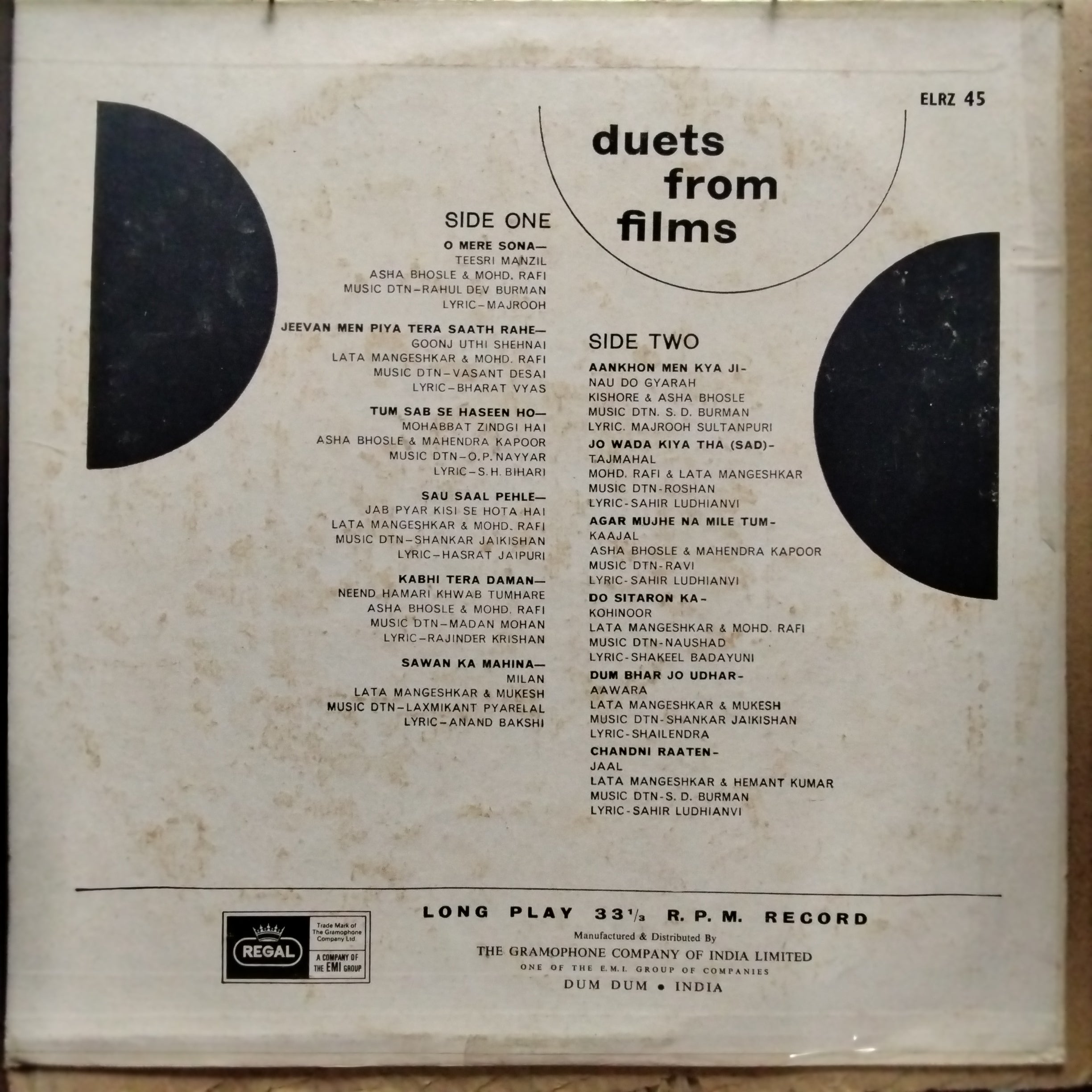 Various  - Duets From Films (Vinyl)