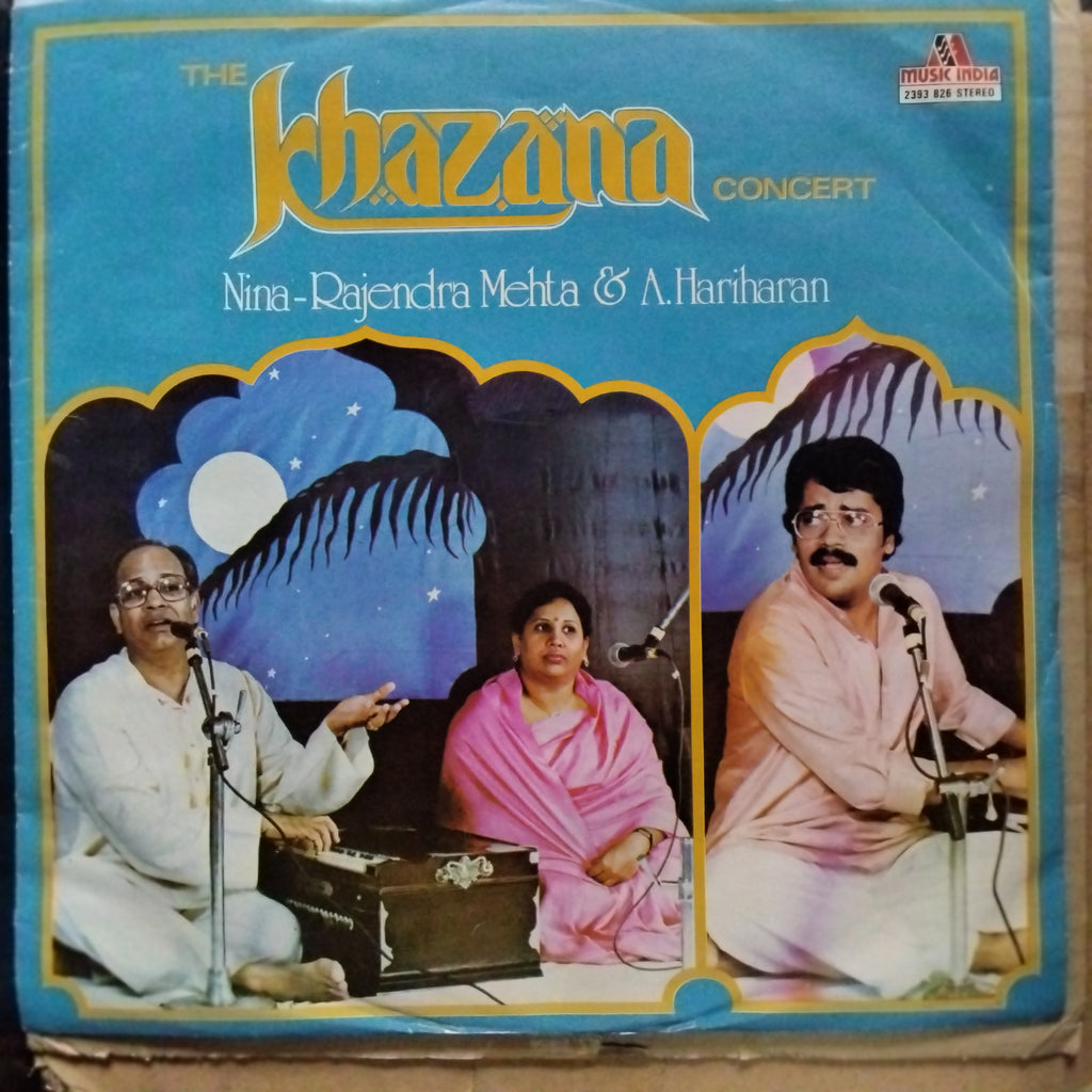 Nina - Rajendra Mehta & A. Hariharan  - The Khazana Concert  (Vinyl)