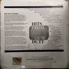 Various  - Hits From Guru Dutt (Vinyl)