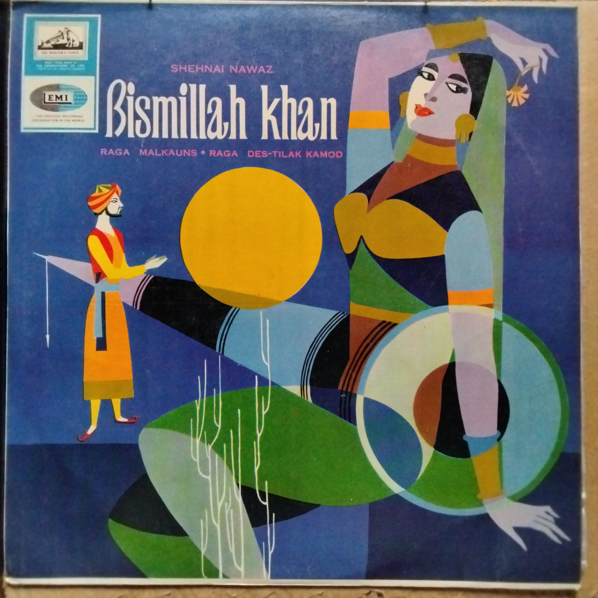 Shehnai Nawaz Bismillah Khan - Raga Malkauns • Raga Des-Tilak Kamod (Vinyl)