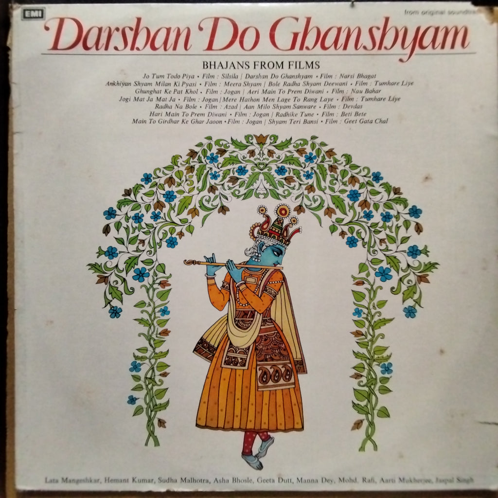 Various - Darshan Do Ghanshyam - Bhajans From Films (Vinyl)