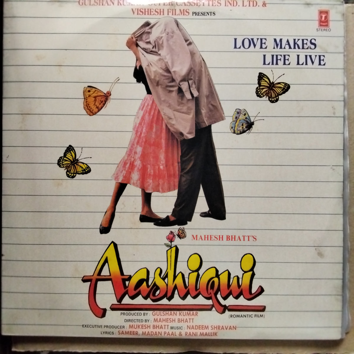 Nadeem Shravan, Sameer, Madan Paal* & Rani Malik  - Aashiqui (Romantic Film) (Vinyl) [2]