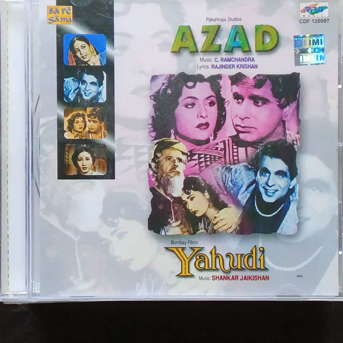 C Ramachandra + Shankar Jaikishan  - Azad + Yahudi (CD)