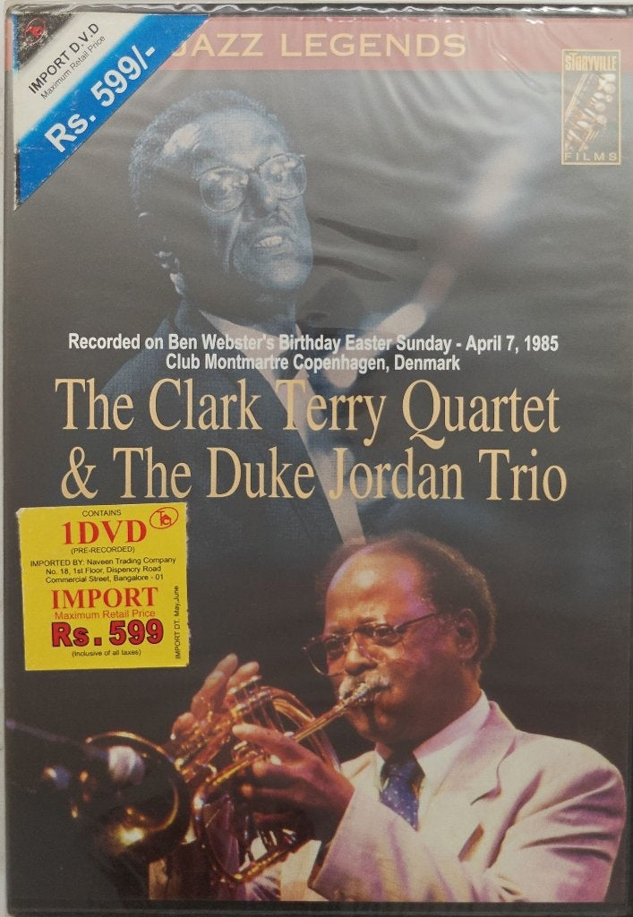 The Clark Terry Quartet, The Duke Jordan Trio - Jazz Legends: The Clark Terry Quartet & The Duke Jordan Trio (Music-DVD)