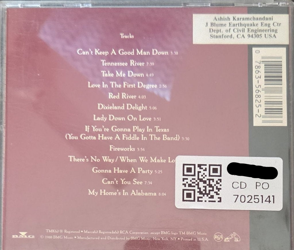 Alabama - Live (CD)