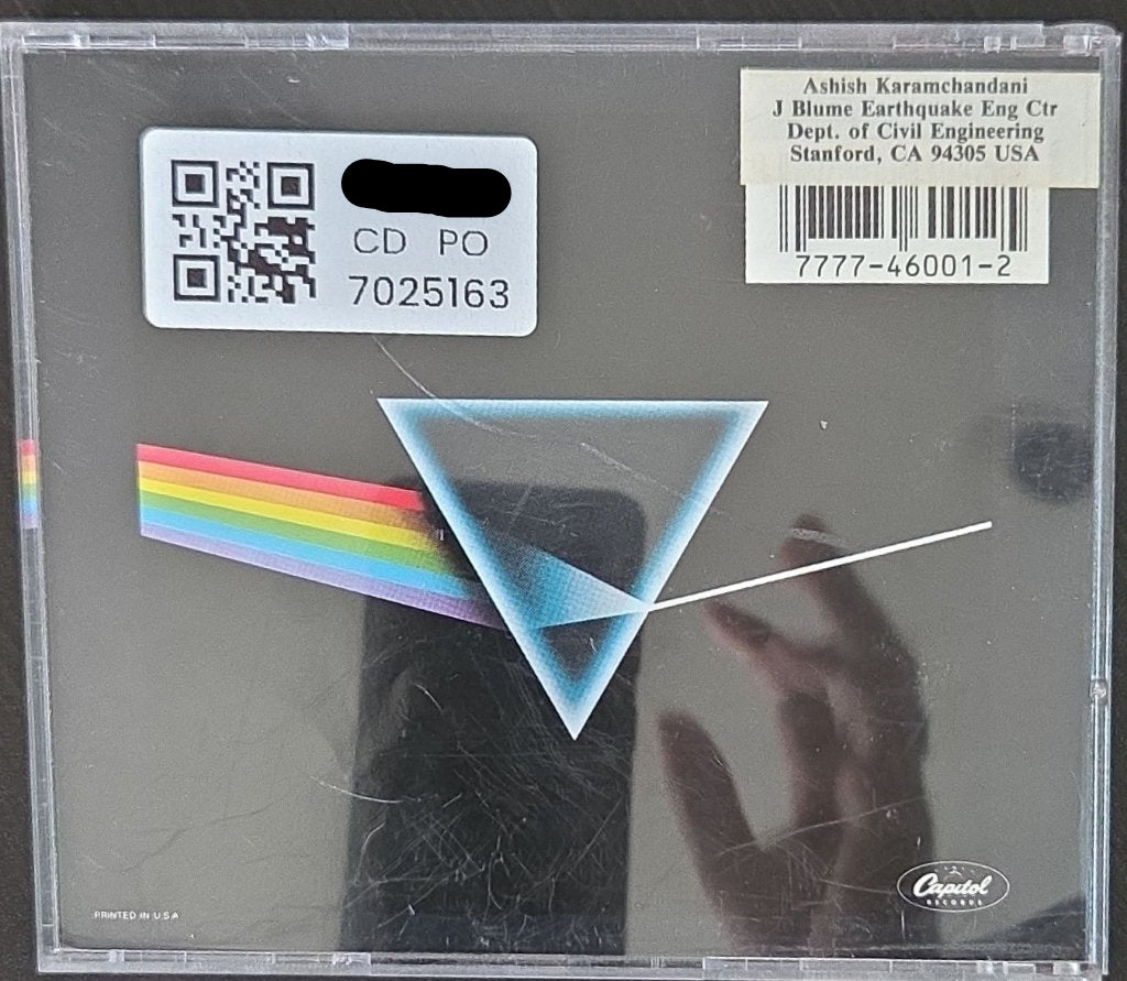Pink Floyd - The Dark Side of the Moon (CD)