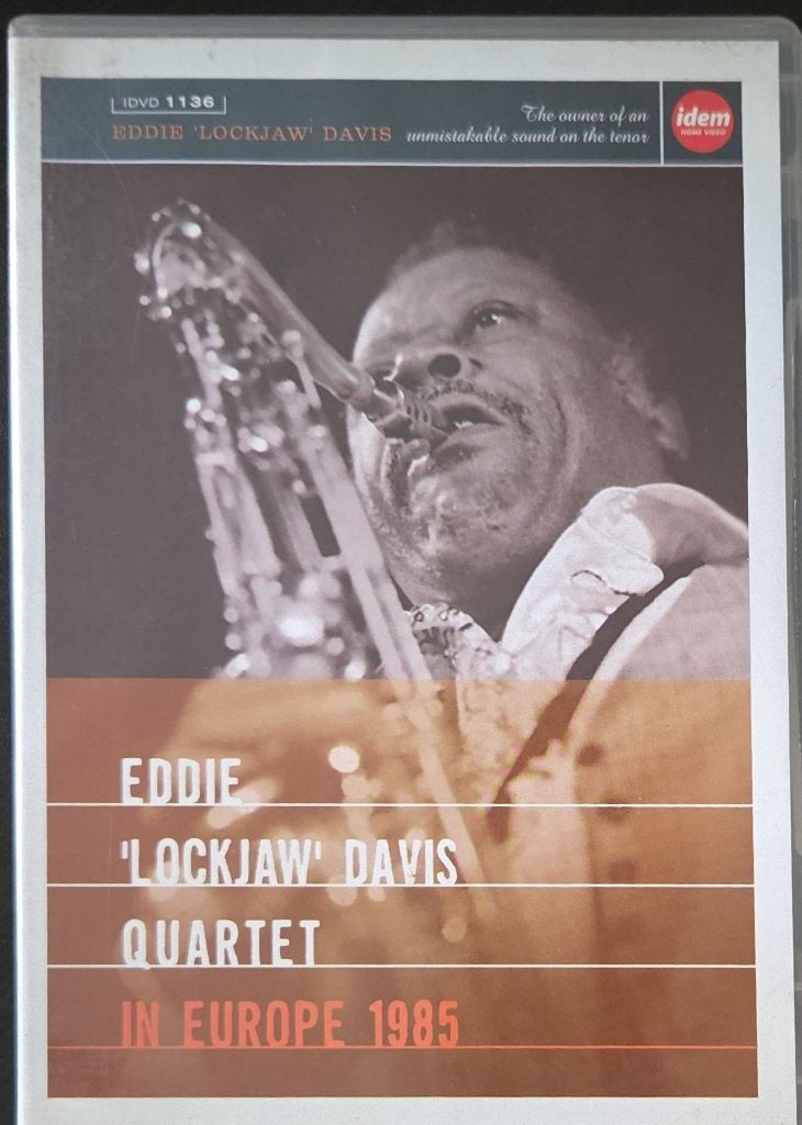 Eddie 'Lockjaw' Davis Quartet - In Europe 1985 (Music-DVD)