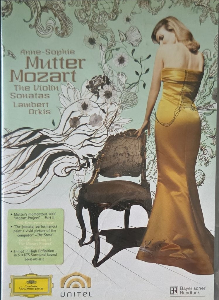 Anne-Sophie Mutter, Lambert Orkis - Mutter Mozart - The Violin Sonatas (Music-DVD) (2)