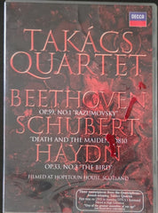 Takács Quartet - Beethoven Schubert Haydn (Music-DVD)