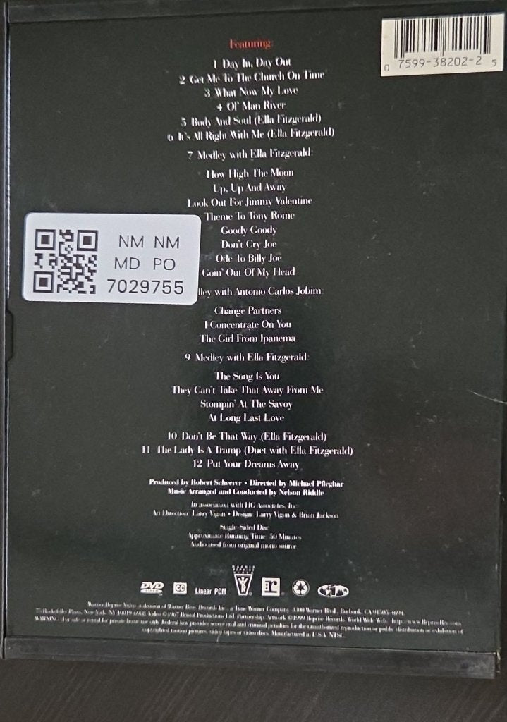 Frank Sinatra - A Man and His Music + Ella + Jobim (Music-DVD)