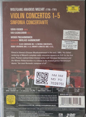 Gidon Kremer, Kim Kashkashian, Wiener Philharmoniker, Nikolaus Harnoncourt - Violin Concertos 1-5, Sinfonia Concertante (Music-DVD) (2)