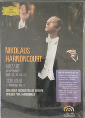 Nikolaus Harnoncourt - Mozart Symphonies Nos. 31, 39, 40, 41 / Schubert Symphony No. 4 (Music-DVD)
