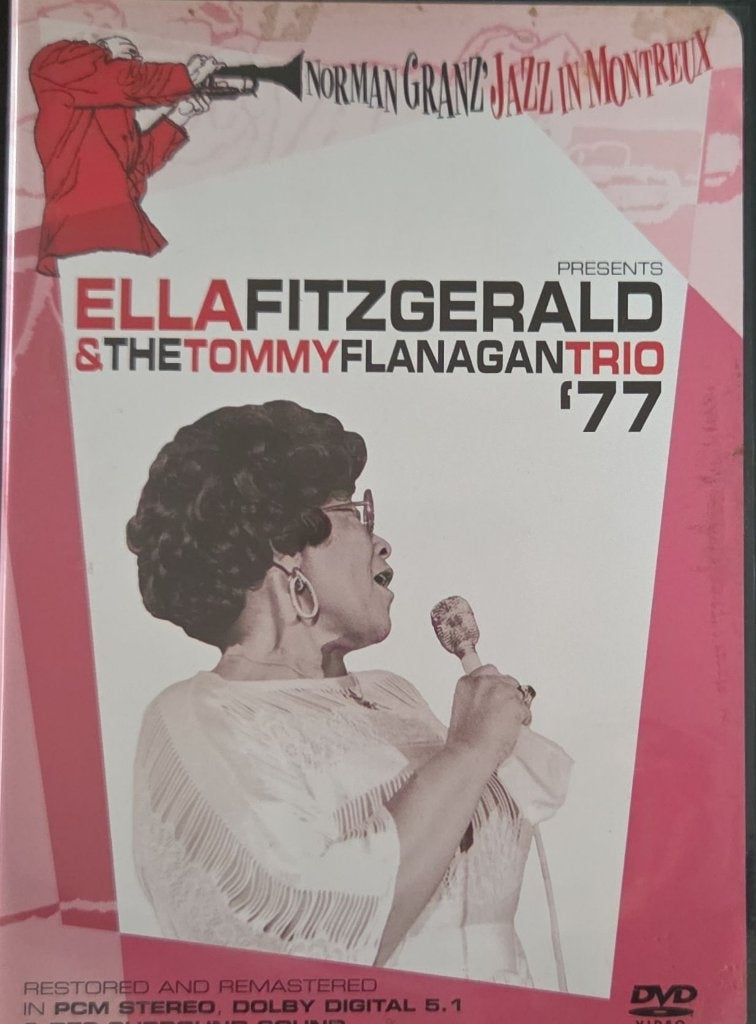 Ella Fitzgerald, The Tommy Flanagan Trio - Ella Fitzgerald & The Tommy Flanagan Trio '77 (Music-DVD)