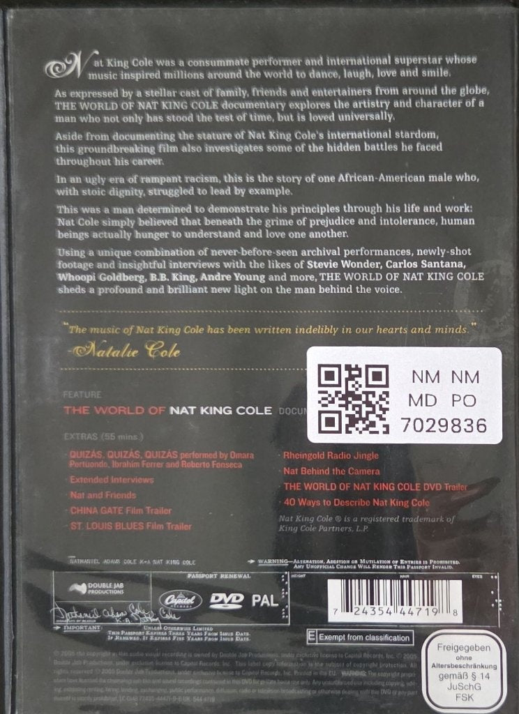 Nat King Cole - The World of Nat King Cole (Music-DVD)