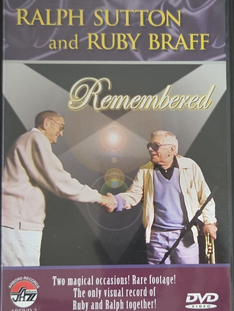 Ralph Sutton, Ruby Braff - Remembered (Music-DVD)