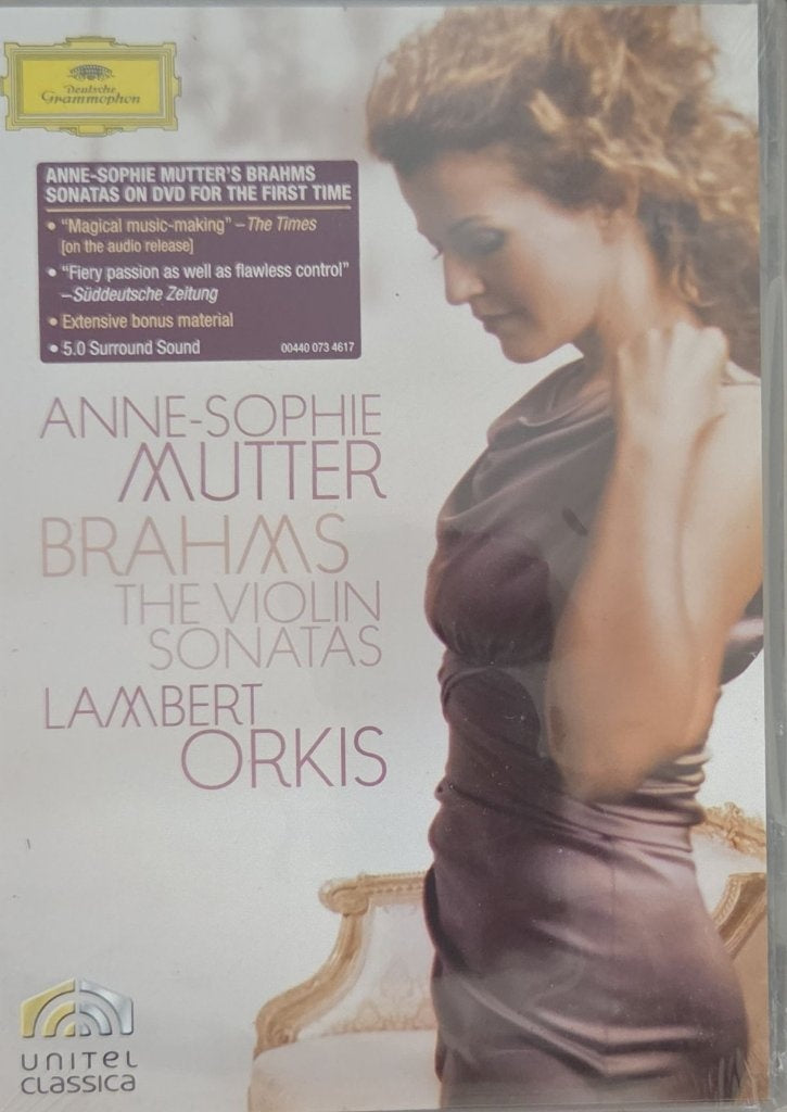 Anne-Sophie Mutter, Lambert Orkis - Brahms: The Violin Sonatas (Music-DVD)