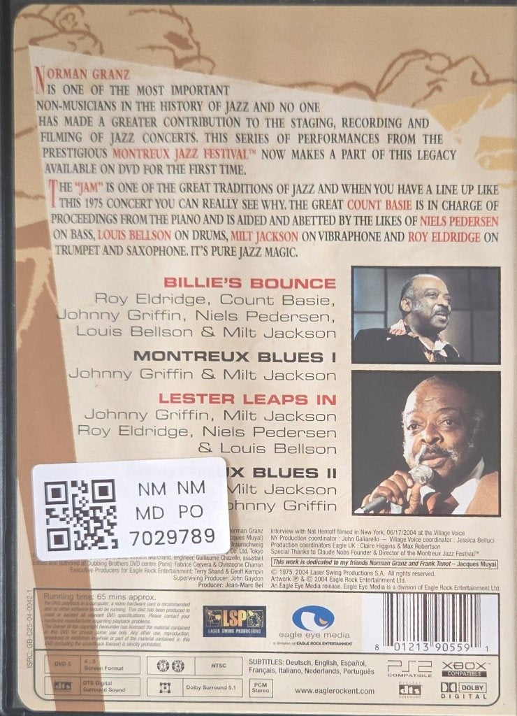 Count Basie - Jam '75 (Music-DVD)