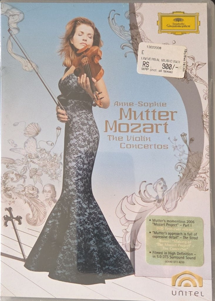 Anne-Sophie Mutter - Mozart: The Violin Concertos (Music-DVD) (2)