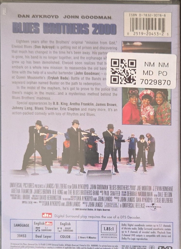 Various - Blues Brothers 2000 (Music-DVD)