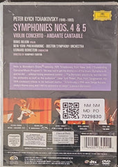 Leonard Bernstein - Symphonies Nos. 4 & 5, Violin Concerto, Andante Cantabile (Music-DVD)