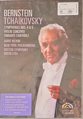 Leonard Bernstein - Symphonies Nos. 4 & 5, Violin Concerto, Andante Cantabile (Music-DVD)