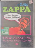 Frank Zappa - Frank Zappa Live: The Pier NYC USA 26th August 1984 (Music-DVD)