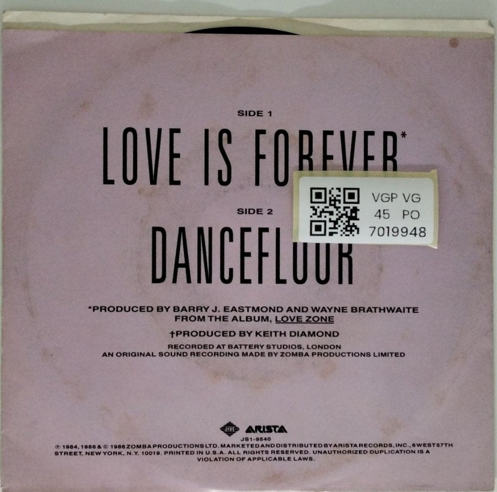 Billy Ocean - Love Is Forever (45-RPM)