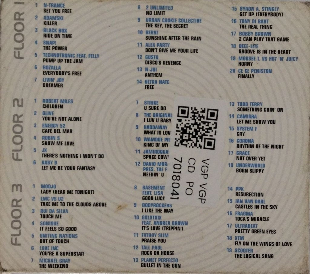 Various - Floorfillers Club Classics (CD) (3)