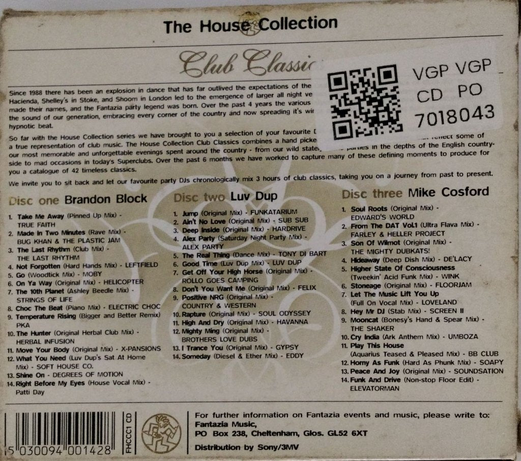 Various - Club Classics (CD)