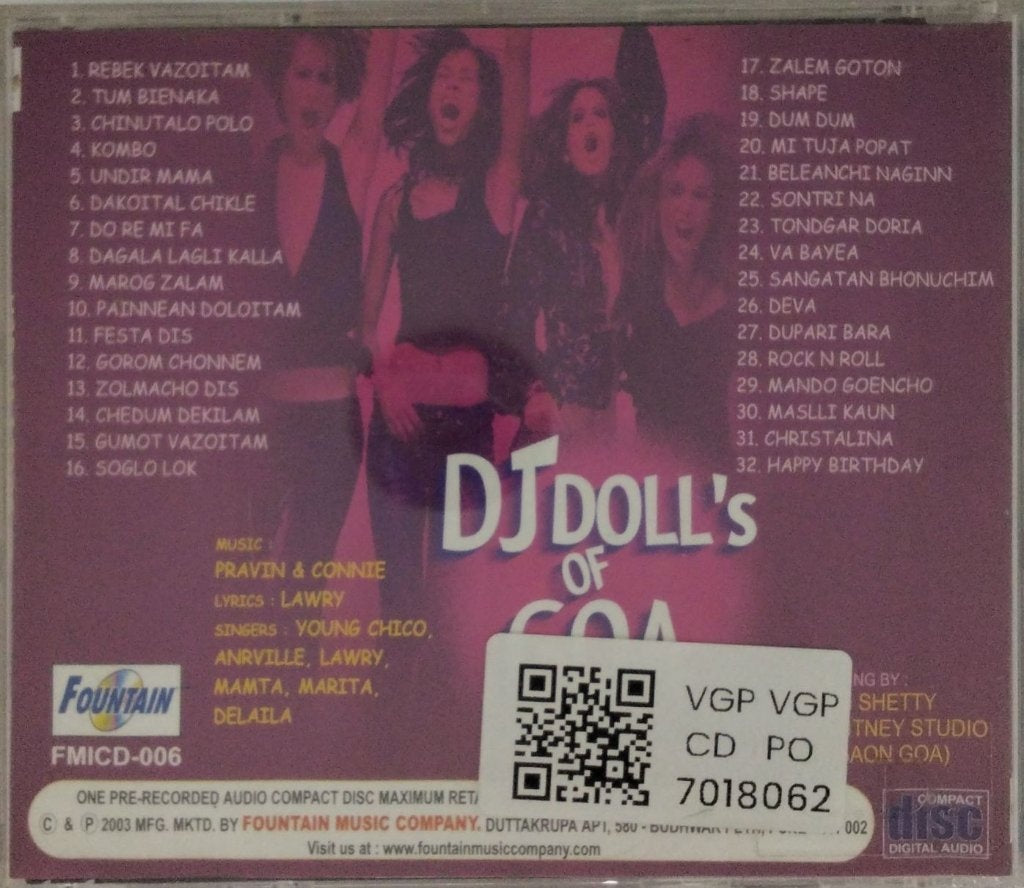 Pravin & Connie - DJ Doll's of Goa (CD)