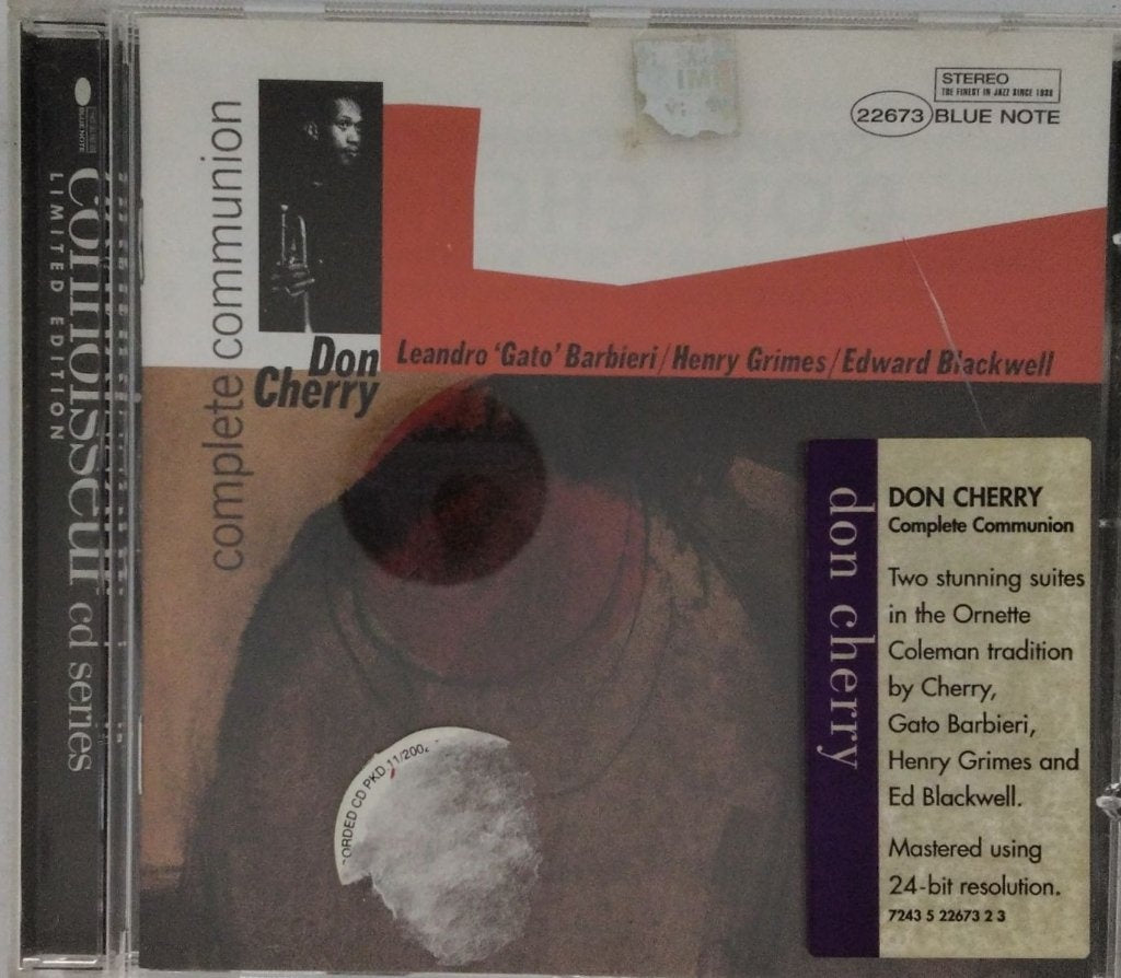 Don Cherry, Leandro 'Gato' Barbieri, Henry Grimes, Edward Blackwell - Complete Communion (CD)