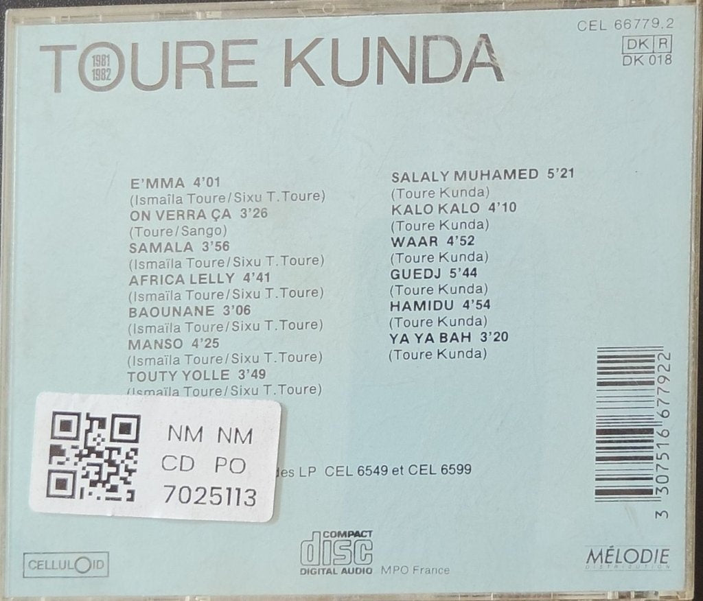 Toure Kunda - Toure Kunda 1981 - 1982 (CD)