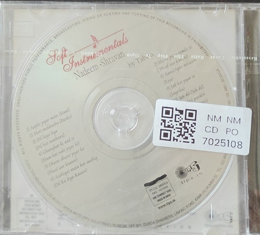 Nadeem-Shravan - Soft Instrumentals (CD)