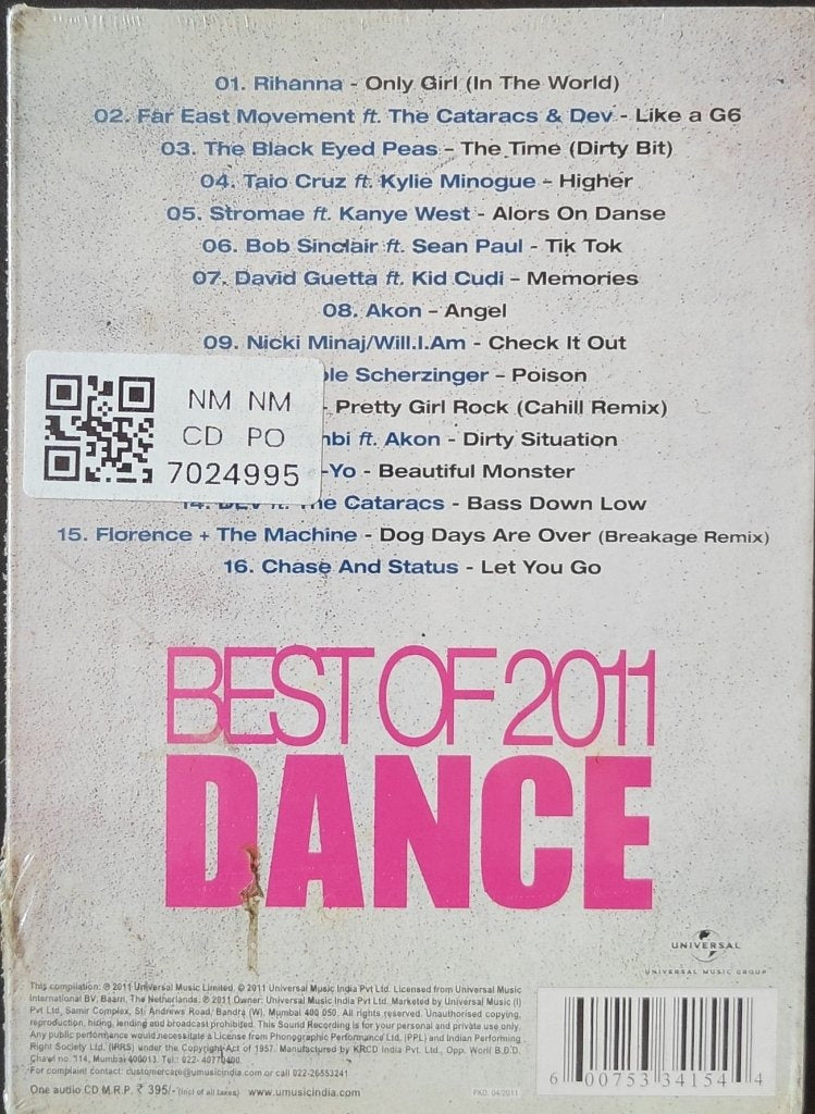 Various - Best of 2011 Dance (CD)