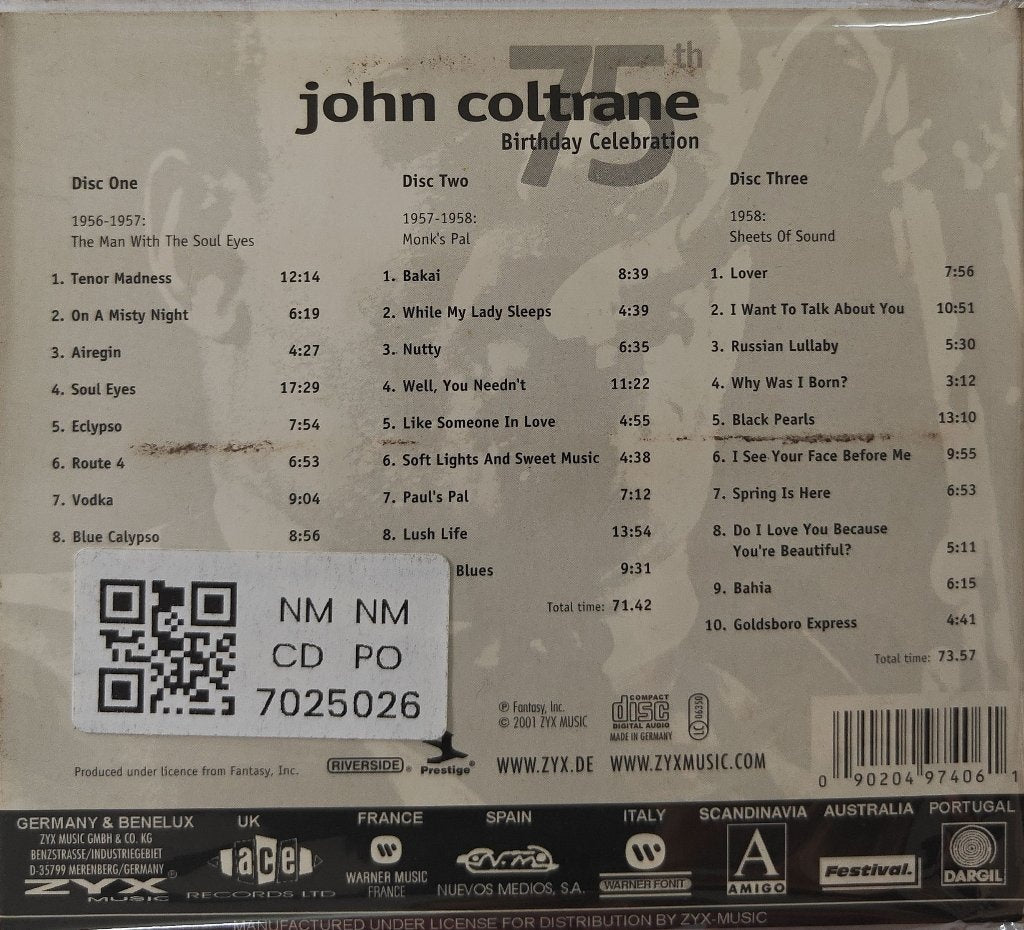 John Coltrane - Birthday Celebration (CD) (3)